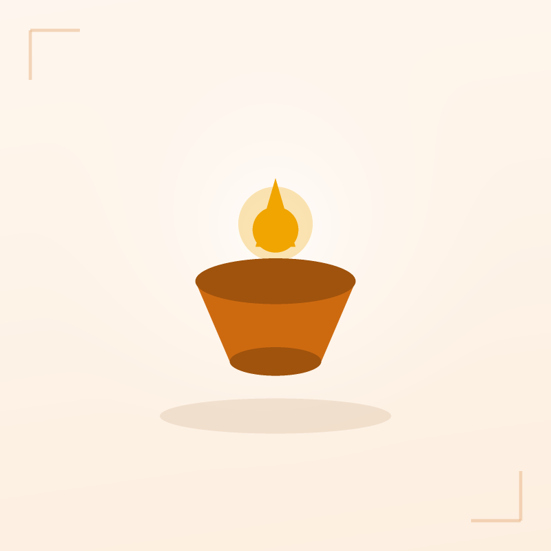 Deepavali Diya & Sweets Gift Hamper